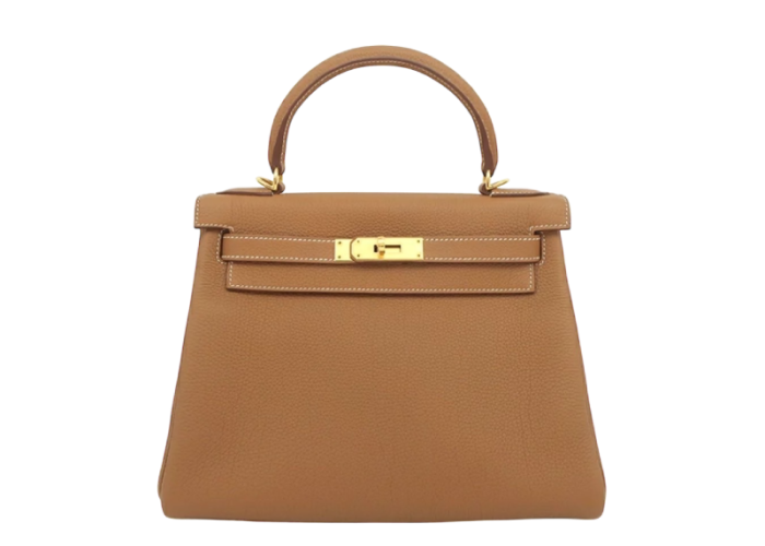 エルメス-ケリー28_ゴールド-ゴールド金具-トゴ--内縫　2300000円